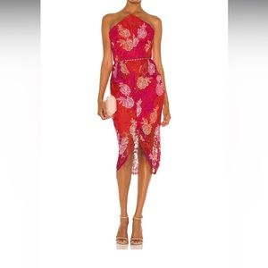 ELLIATT x Revolve times dress in pink - size large